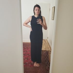 Black M Velvet Dress